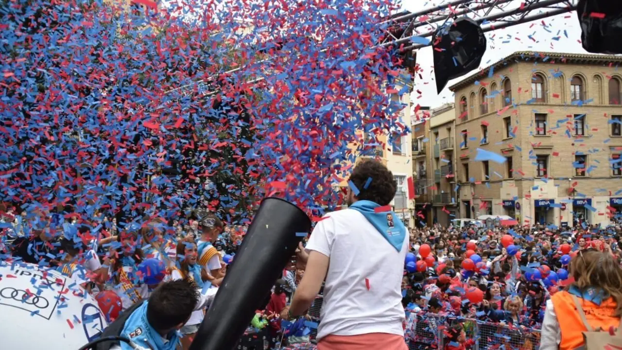 Imagen de archivo de las fiestas de San Mateo de Monz&oacute;n. / AYTO. MONZ&Oacute;N