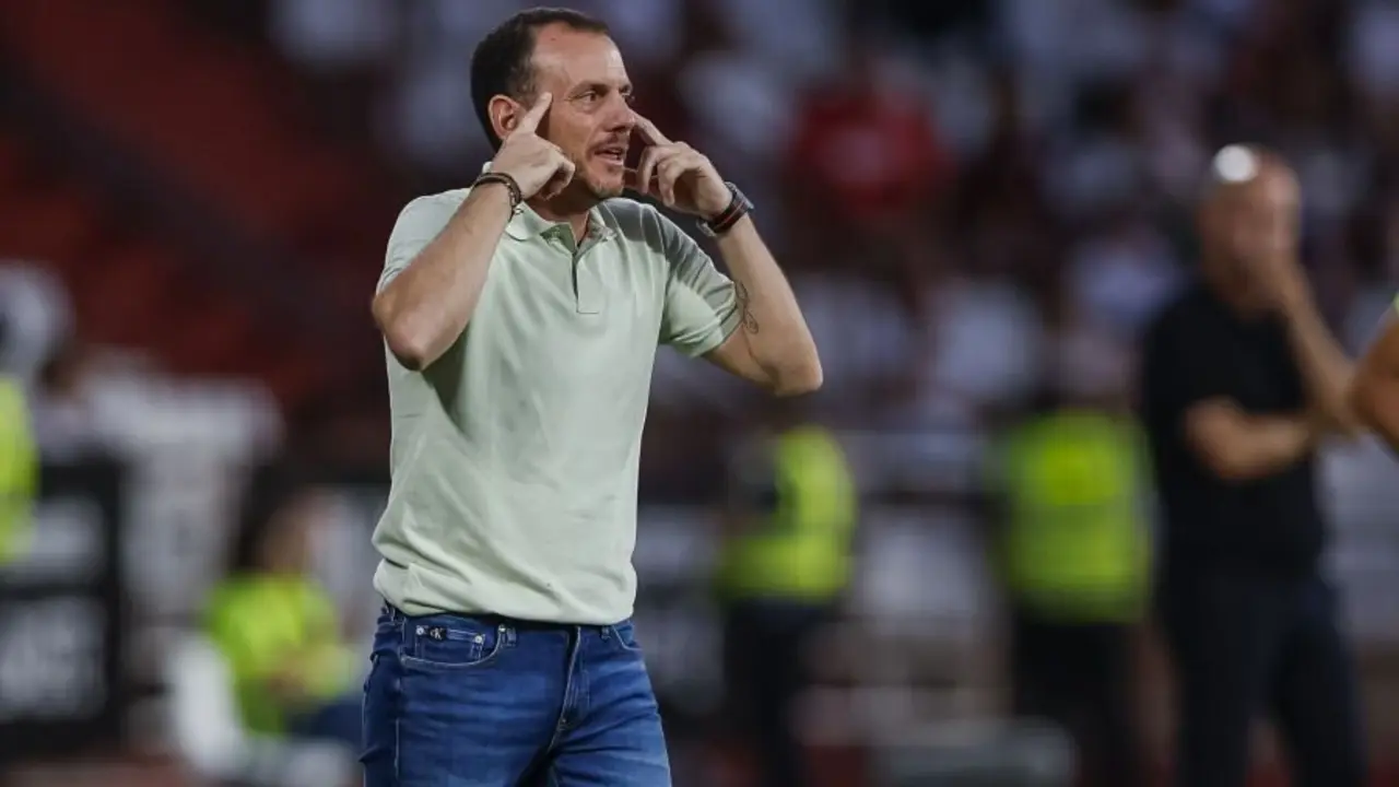 Alberto Gonz&aacute;lez, entrenador del Albacete / LaLiga