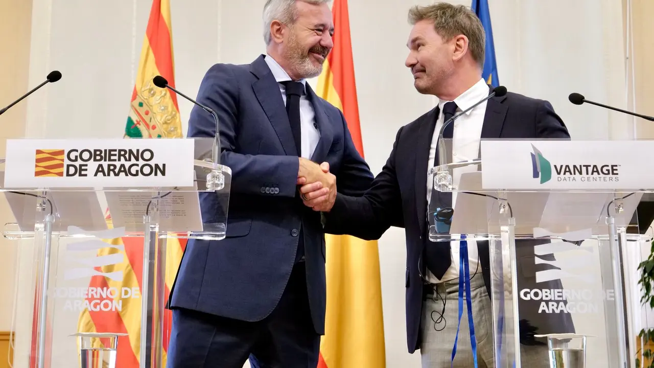 Acuerdo para la puesta en marcha de un centro de datos en Arag&oacute;n./ Fabi&aacute;n Sim&oacute;n