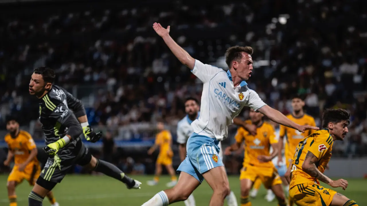 Real Zaragoza-Albacete / MARCOS CEBRI&Aacute;N