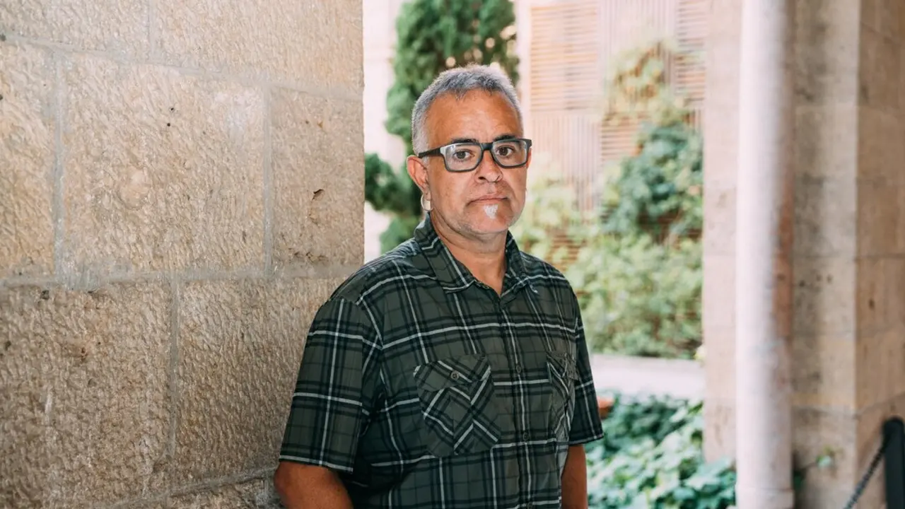 El portavoz de Unidas Podemos en las Cortes, Andoni Corrales./