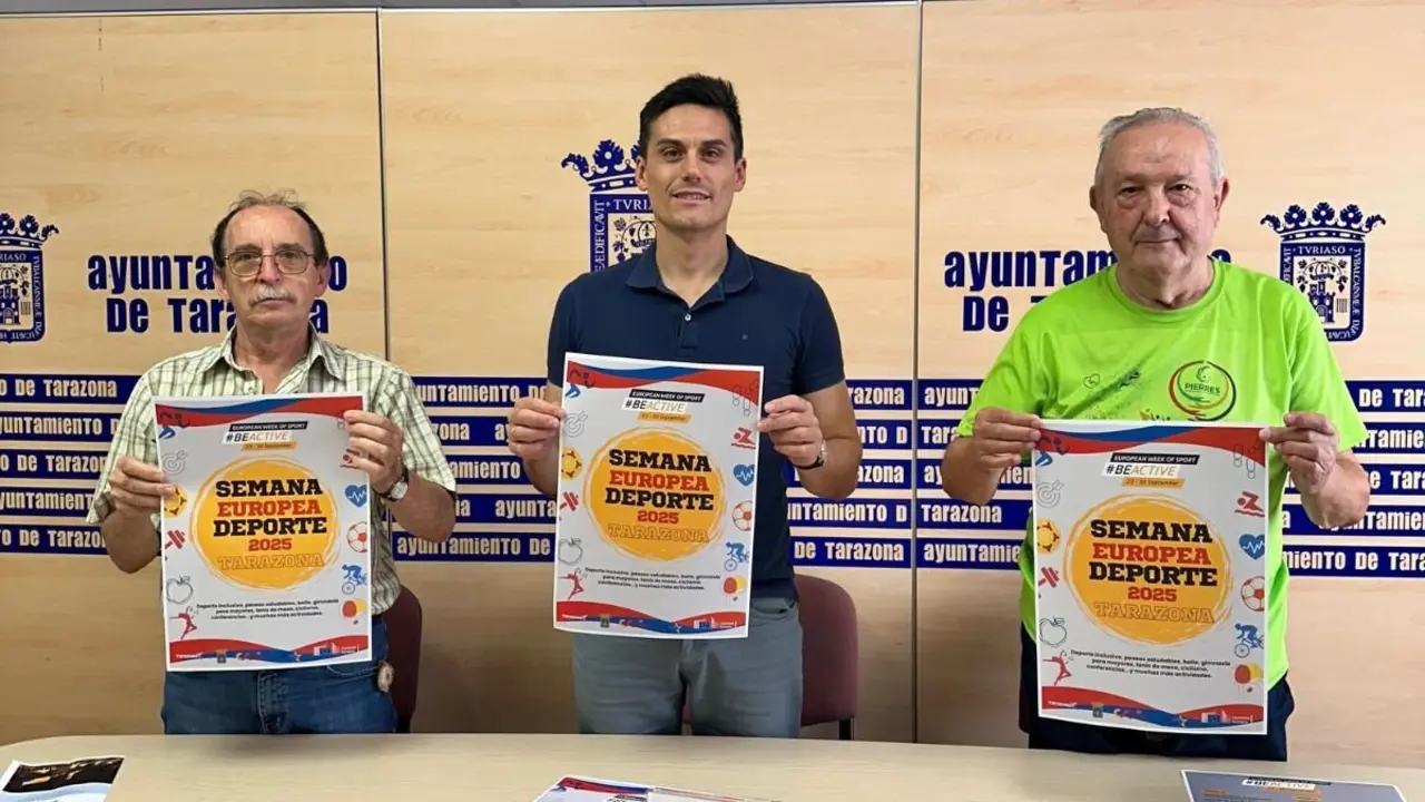 Presentaci&oacute;n de la Semana Europea del Deporte en Tarazona. /  AYTO. TARAZONA