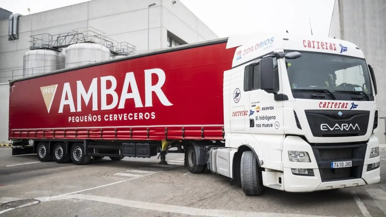 Ambar y Carreras prueban un transporte con hidr&oacute;geno renovable