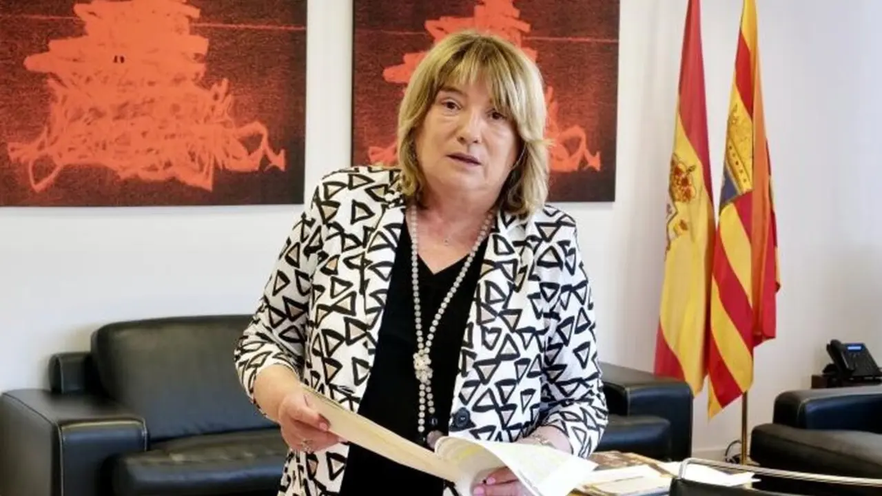 La consejera de Educaci&oacute;n del Gobierno de Arag&oacute;n, Tomasa Hern&aacute;ndez / EP