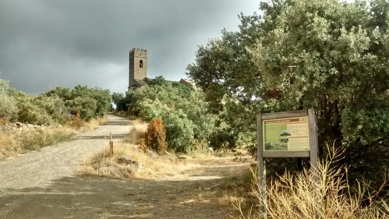Ruta Tierrantona - Muro de Roda ./Wikiloc