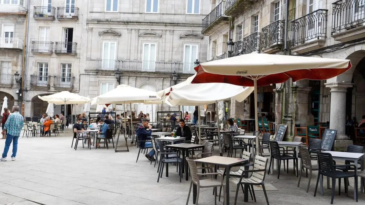 Archivo - Una terraza de Vigo, en Pontevedra, Galicia (Espa&ntilde;a)
- Marta V&aacute;zquez Rodr&iacute;guez - Europa Press - Archivo