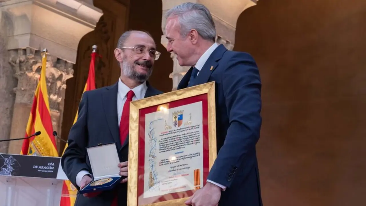 Javier Lamb&aacute;n y Jorge Azc&oacute;n, en una imagen de archivo. /DGA