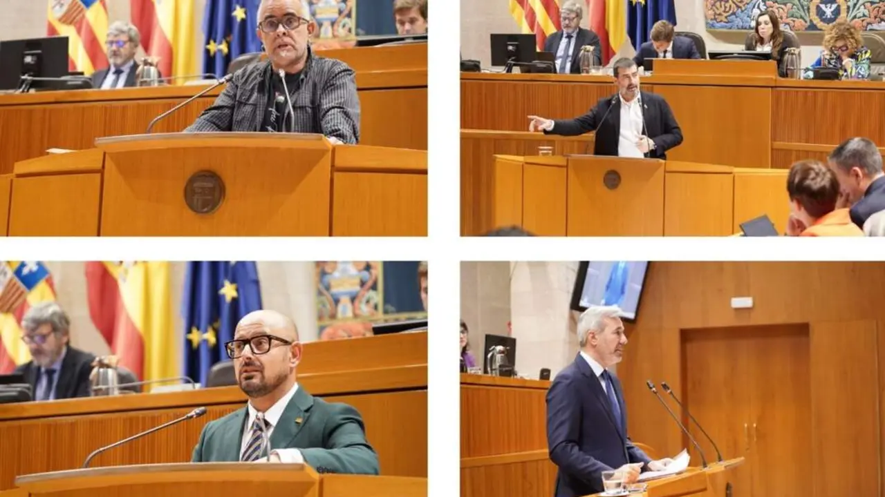 Los grupos minoritarios en las Cortes de Arag&oacute;n