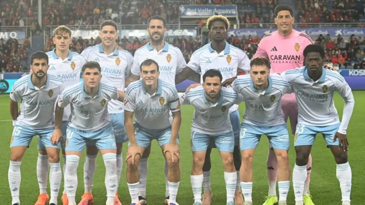 Once inicial del Real Zaragoza ante el Mirand&eacute;s / RZ