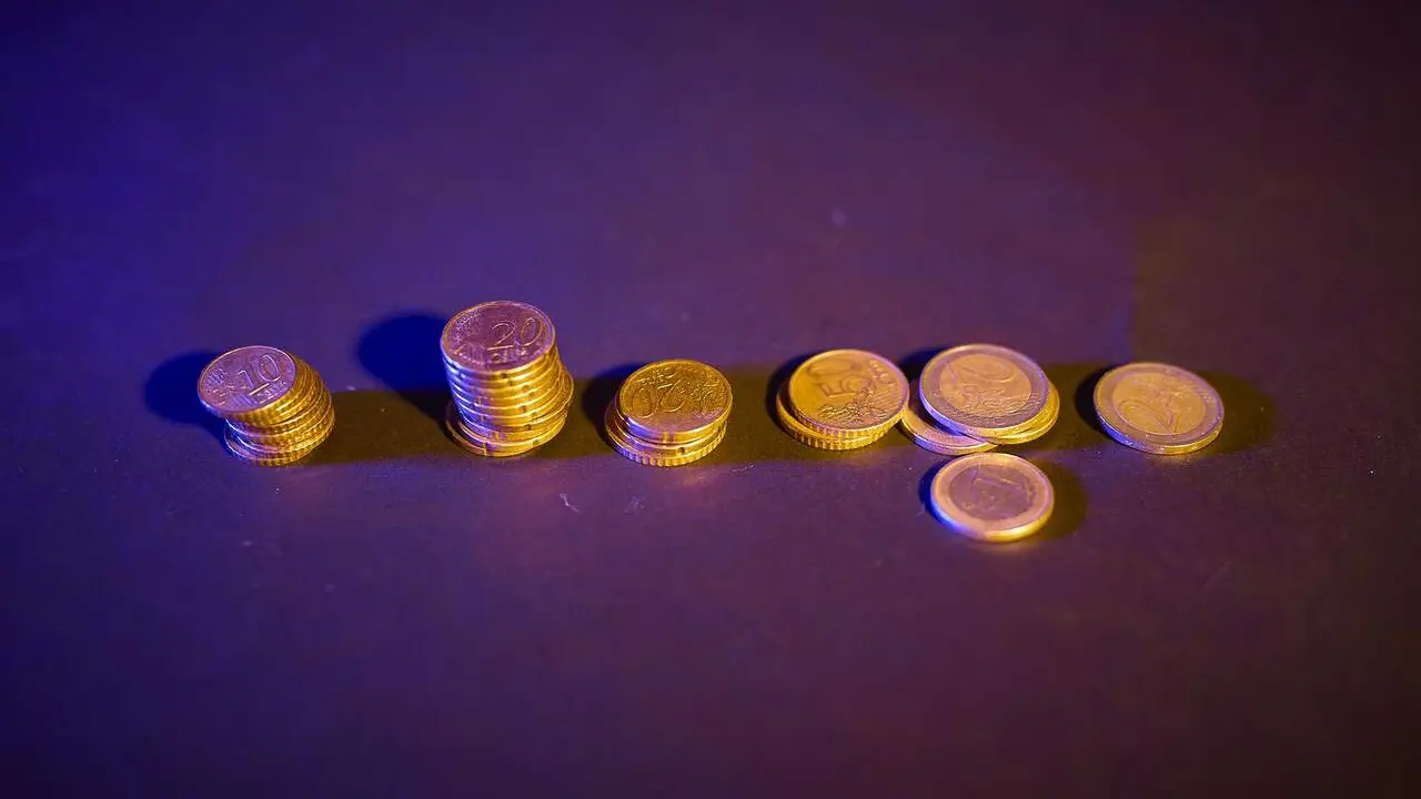 Monedas, a 3 de septiembre de 2025, en Madrid (Espa&ntilde;a). / EP