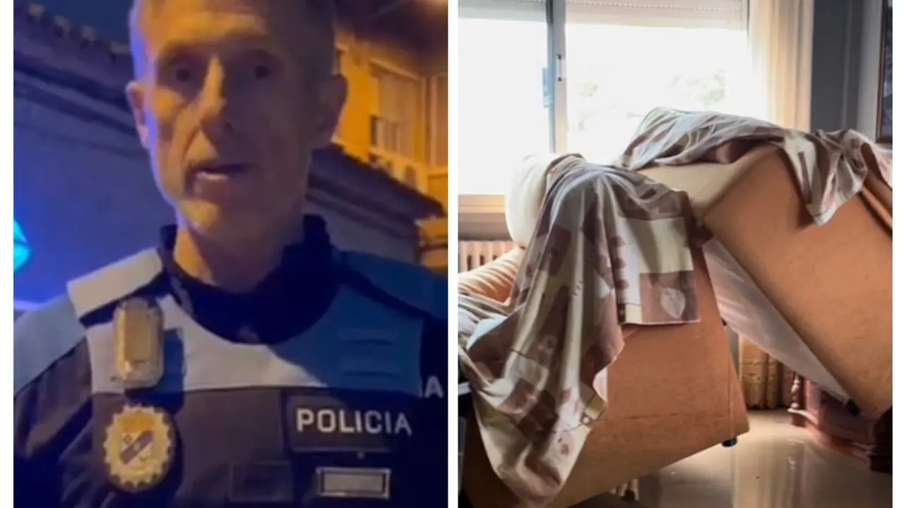 Imagen del jefe de polic&iacute;a de Mar&iacute;a de Huerva alertando de robos en casas afectadas / HOY ARAG&Oacute;N