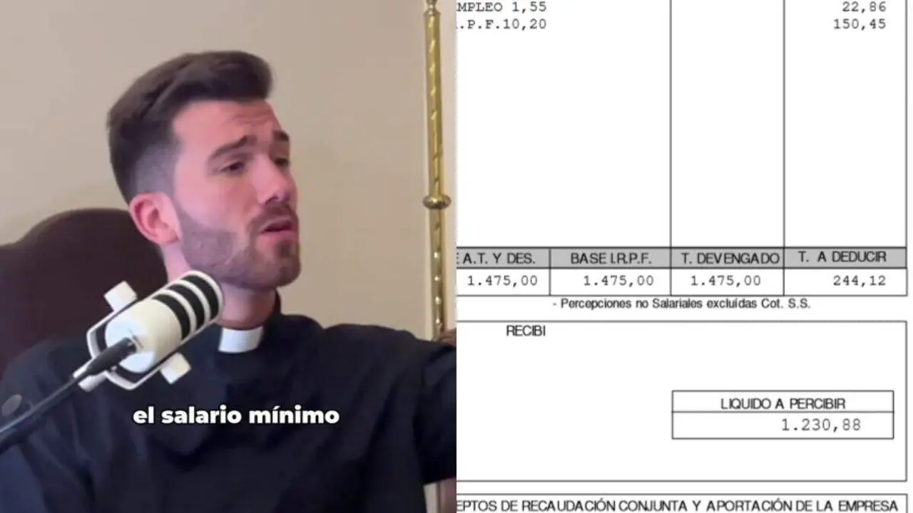 Un cura de 24 a&ntilde;os cuenta lo que cobra al mes por trabajar en una iglesia de Espa&ntilde;a y nadie se lo cree