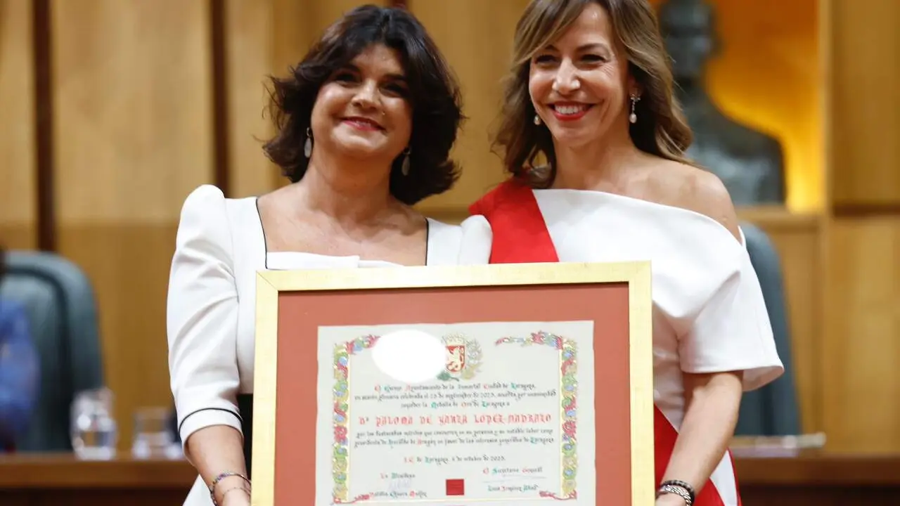 Medalla de Oro 2025 a Paloma de Yarza L&oacute;pez-Madrazo. /AZ