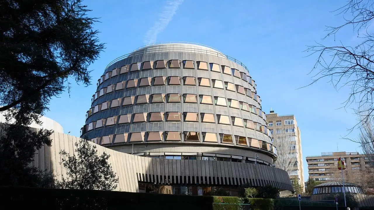 Vista de la fachada del Tribunal Constitucional. / EP
