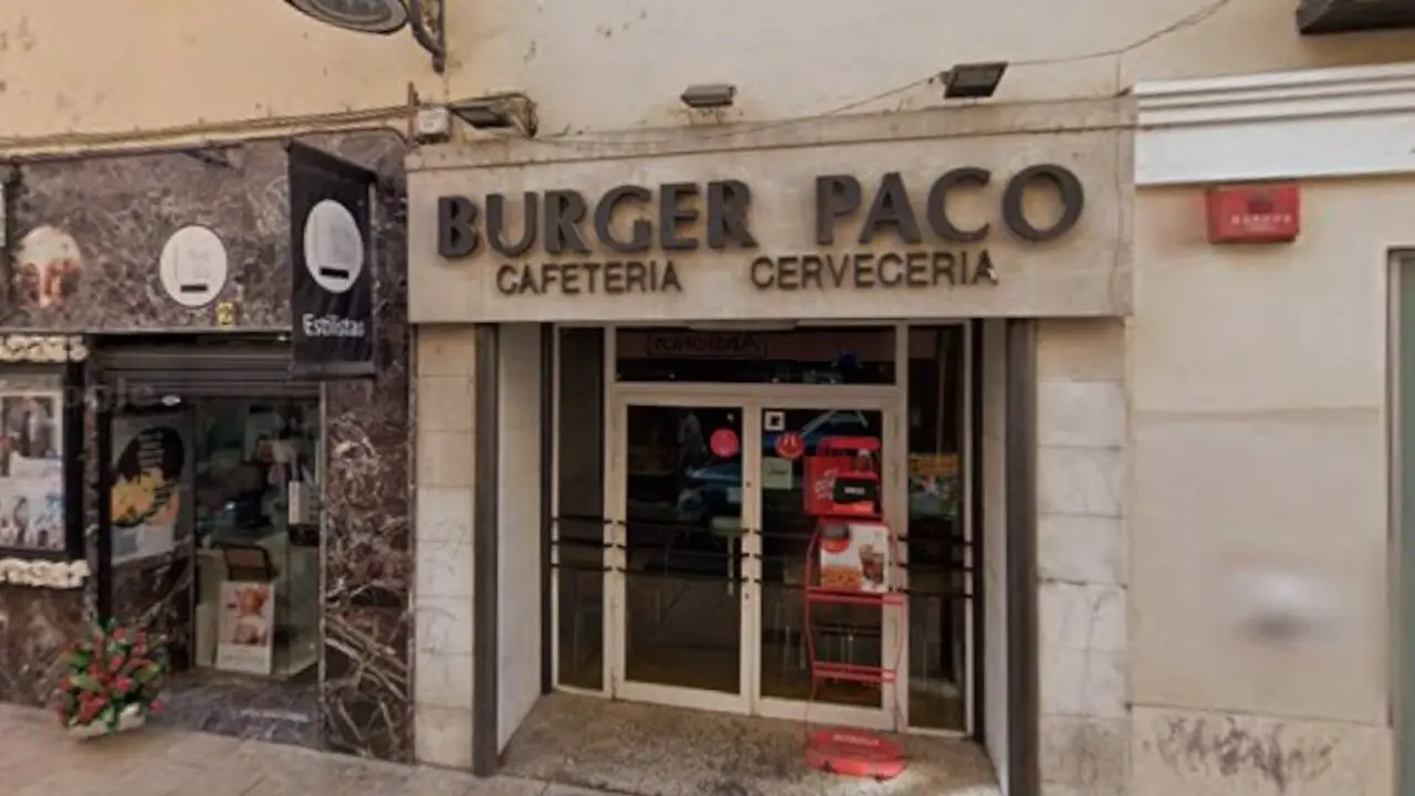 Exterior de Burger Paco.
