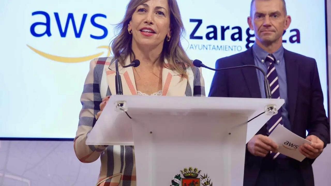 La alcaldesa de Zaragoza, Natalia Chueca / Daniel Marcos
