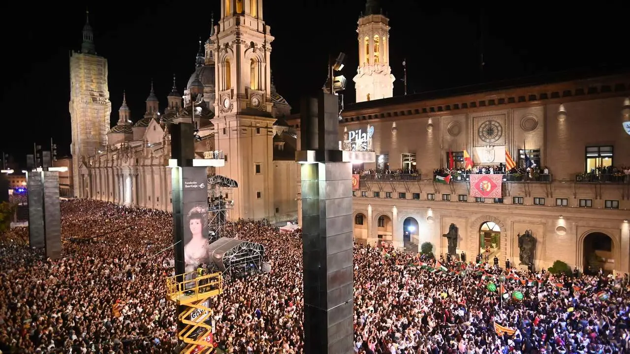 Imagen del preg&oacute;n de inicio de las Fiestas del Pilar 2025 /EP