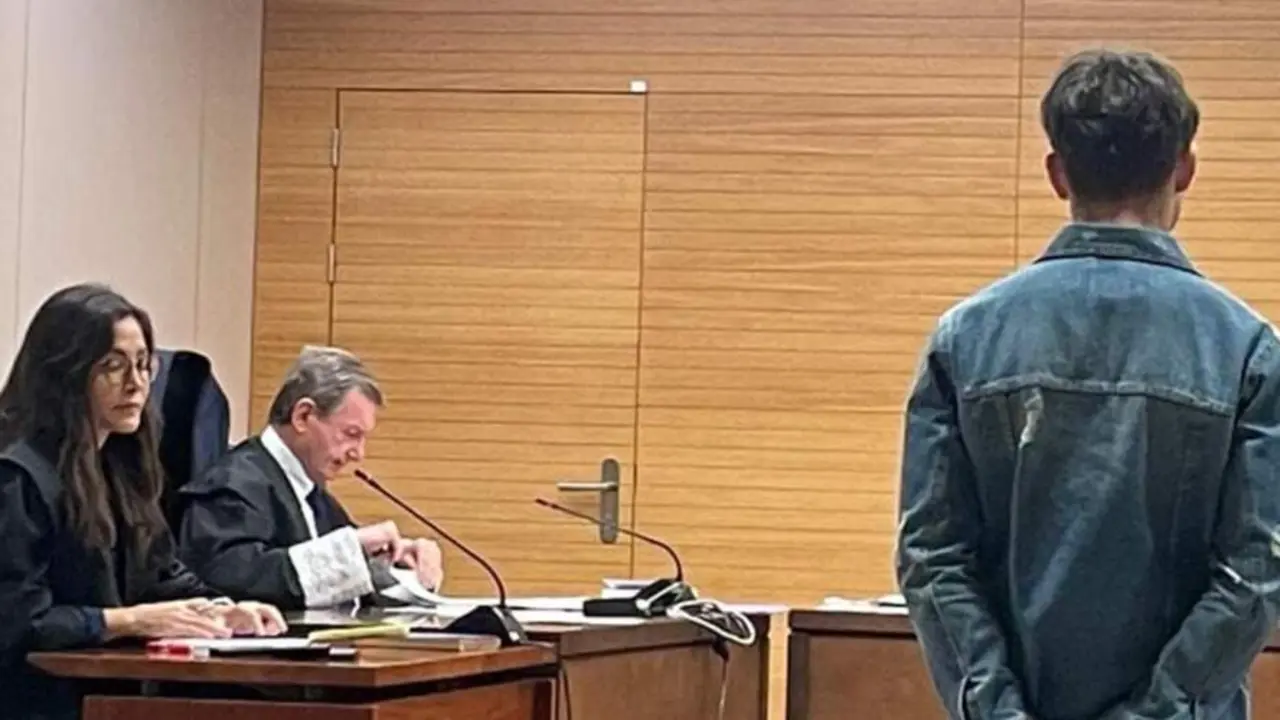 Imagen de la sesi&oacute;n del juicio en Zaragoza con la declaraci&oacute;n de una de las v&iacute;ctimas/H.A.