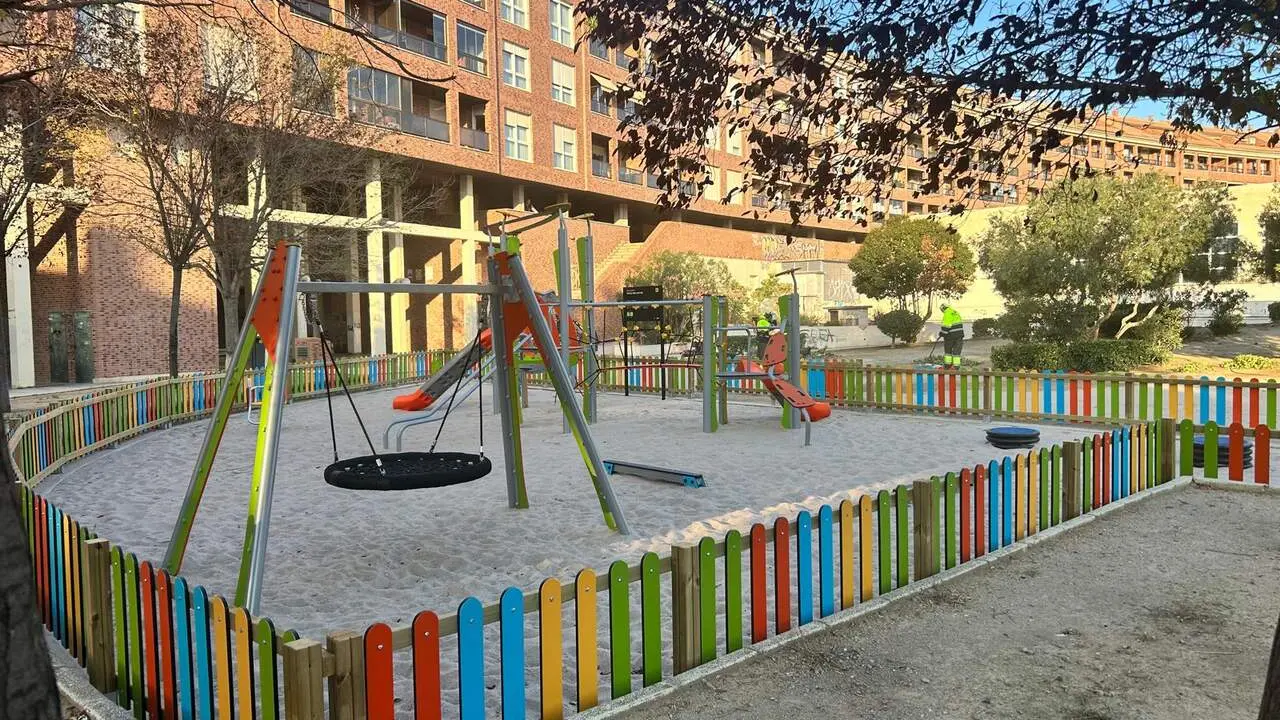 Nuevas zonas infantiles en Zaragoza ./ Ayuntamiento de Zaragoza