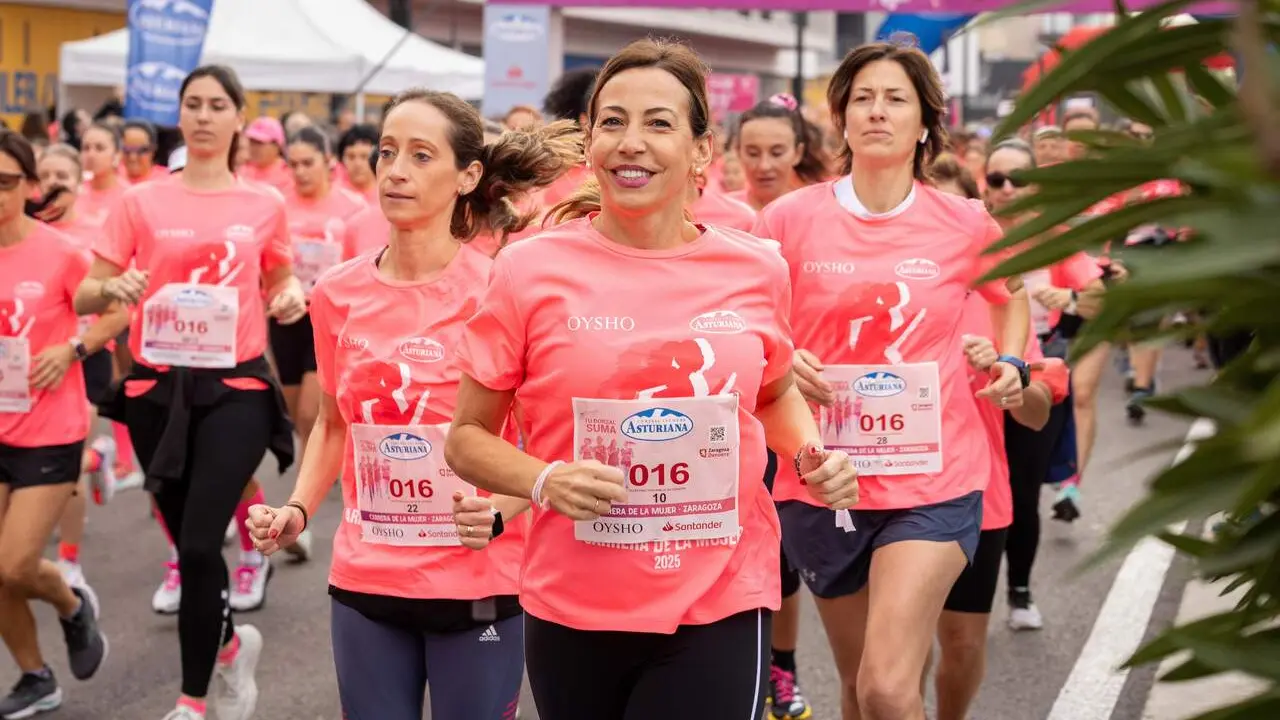 Carrera de la Mujer en Zaragoza, a 19 de octubre de 2025 ./ Laura Trives - Ayuntamiento de Zaragoza