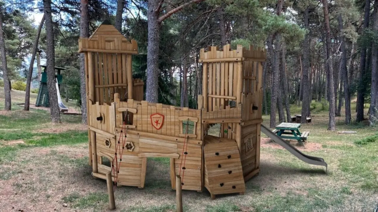 Uno de los elementos del proyecto Oroel Park. / AYUNTAMIENTO DE JACA
