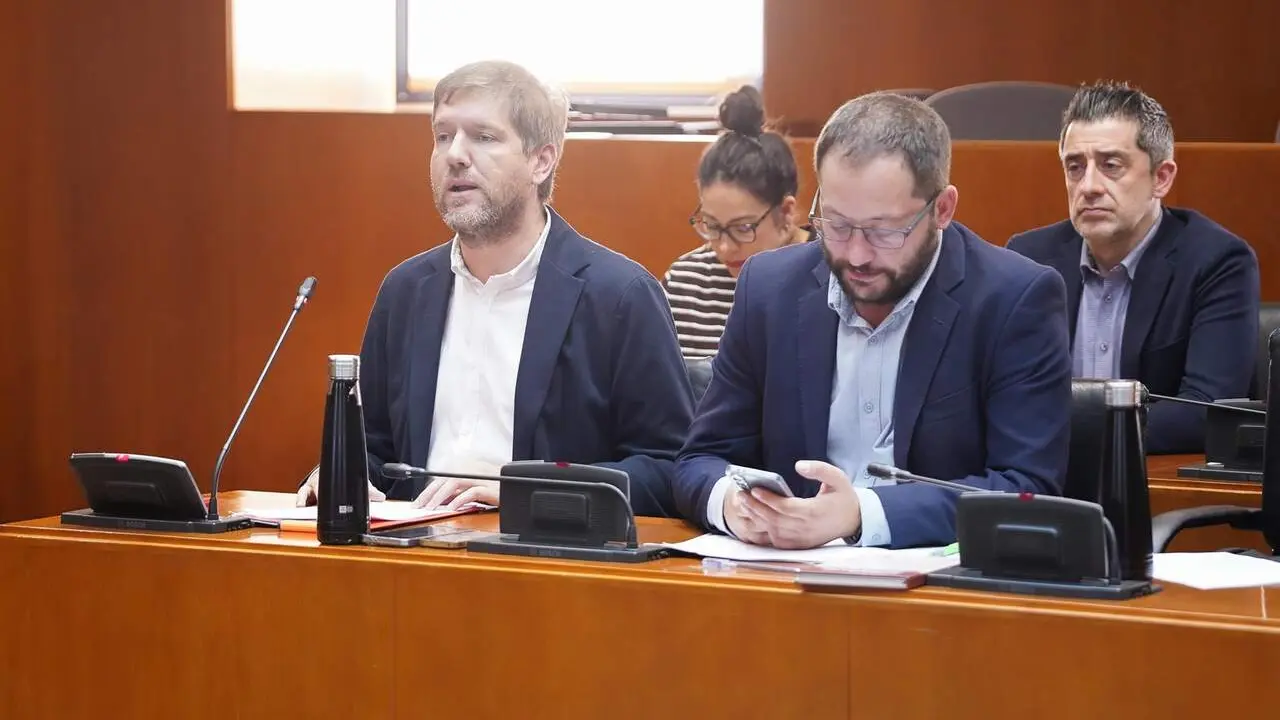Parlamentarios socialistas en la Comisi&oacute;n de Agricultura de las Cortes de Arag&oacute;n. / CORTES DE ARAG&Oacute;N