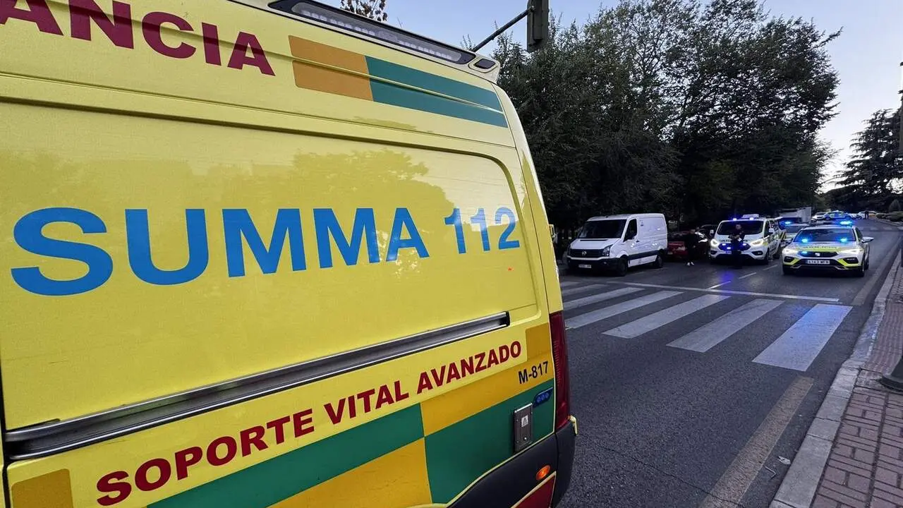 Una ambulancia del Summa 112. / EMERGENCIAS 112 MADRID