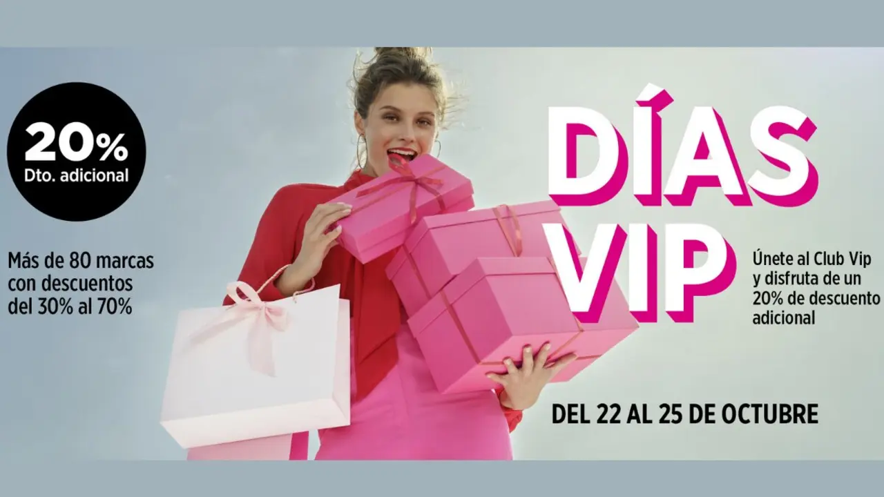 D&iacute;as VIP en La Torre Outlet