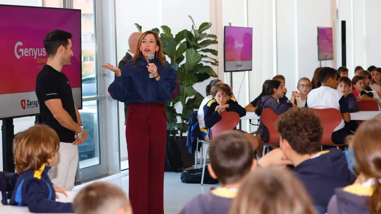 Visita de la alcaldesa Natalia Chueca a la Semana del&nbsp;Emprendimiento./ AZ
