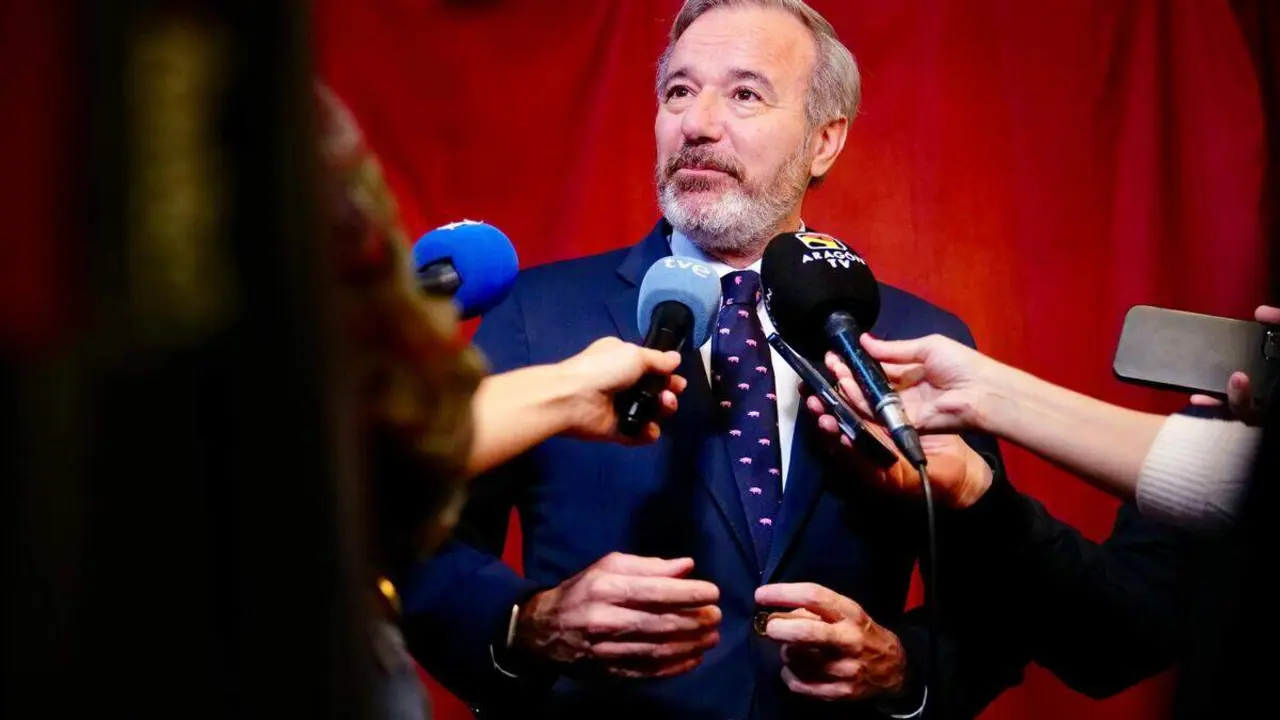 Jorge Azc&oacute;n, presidente del Gobierno de Arag&oacute;n / Fabi&aacute;n Sim&oacute;n