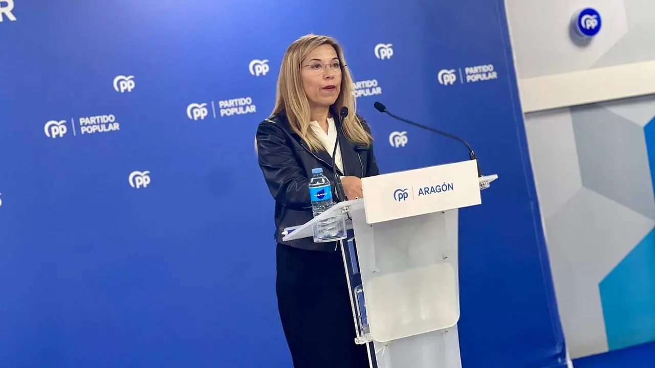 Ana Al&oacute;s, en la sede de la formaci&oacute;n en Arag&oacute;n./ PP