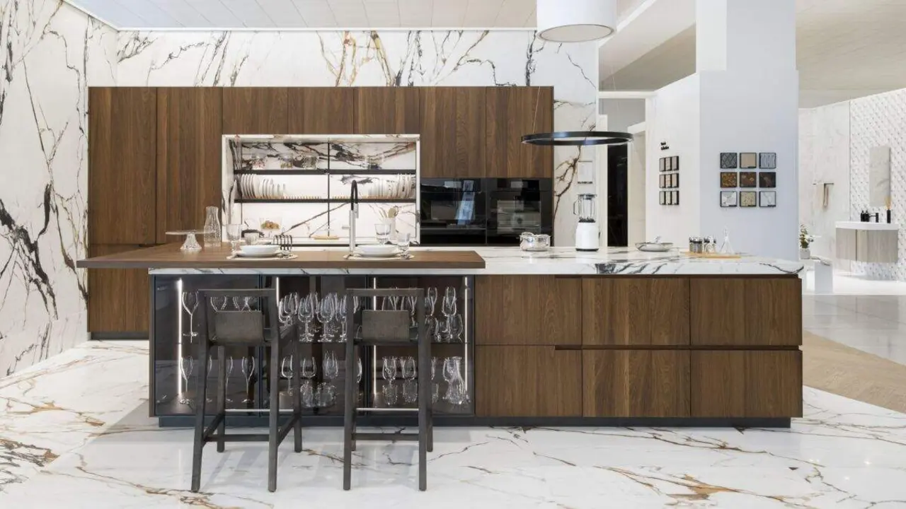 Cocina de Porcelanosa Kitchens. / PORCELANOSA GRUPO