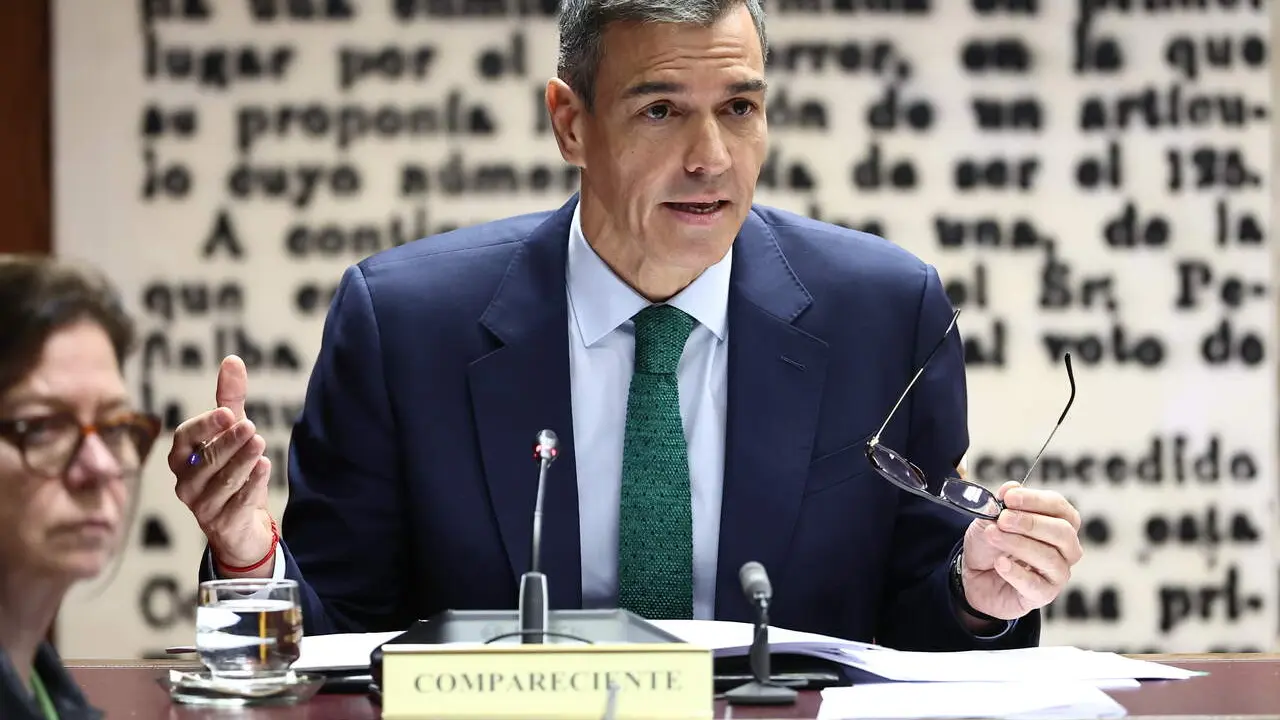 El presidente del Gobierno, Pedro S&aacute;nchez, en el Senado./ EP