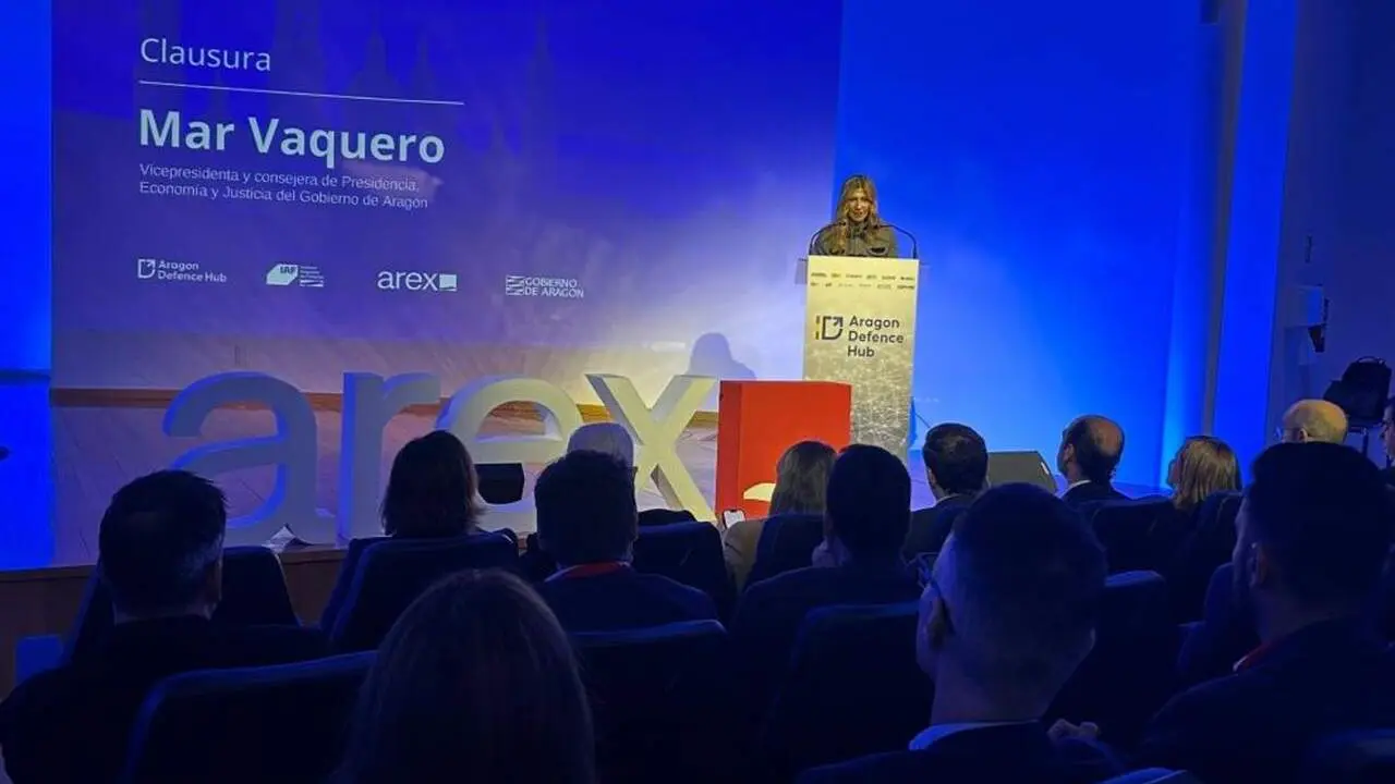 La vicepresidenta del Gobierno de Arag&oacute;n, Mar Vaquero. / GOBIERNO DE ARAG&Oacute;N