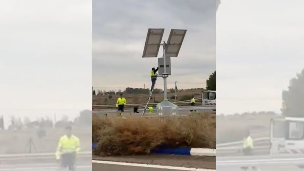 Nuevo radar en Carretera Logro&ntilde;o
