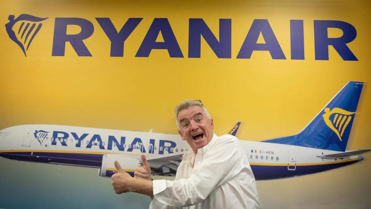 El consejero delegado de Ryanair, Michael O'Leary, ofrece una rueda de prensa en la sede de Ryanair, a 8 de octubre de 2025, en Madrid (Espa&ntilde;a)
- Fernando S&aacute;nchez - Europa Press