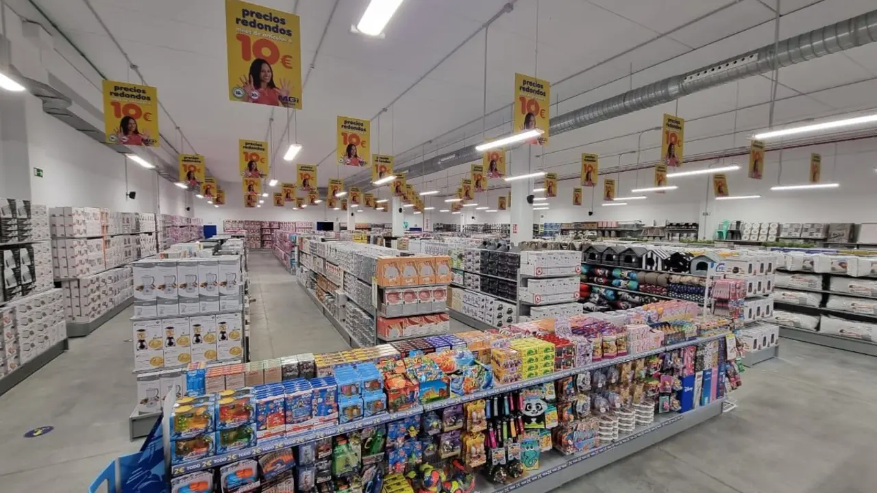 Una tienda MGI