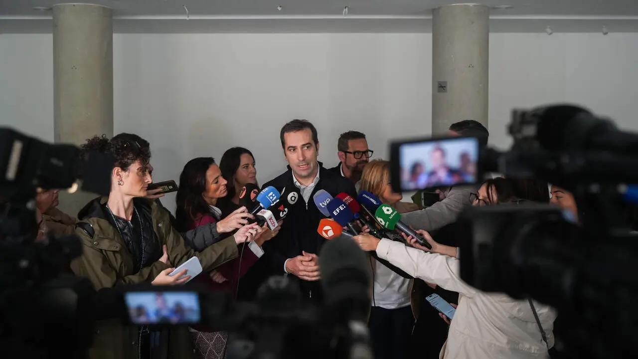 El ministro de Econom&iacute;a, Carlos Cuerpo, en Valencia./ EP