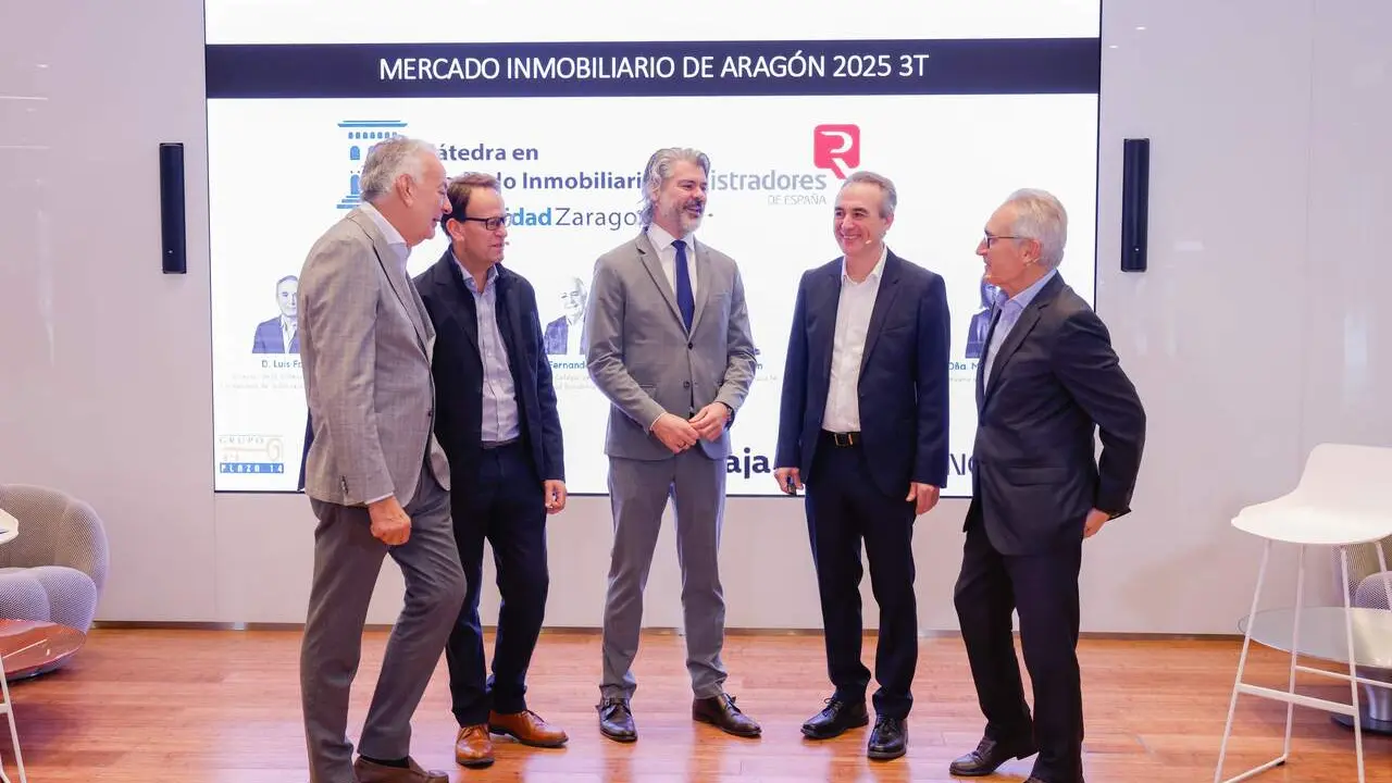 Presentaci&oacute;n Inmorme Mercado Inmobiliario de Arag&oacute;n protagonizado por Ibercaja