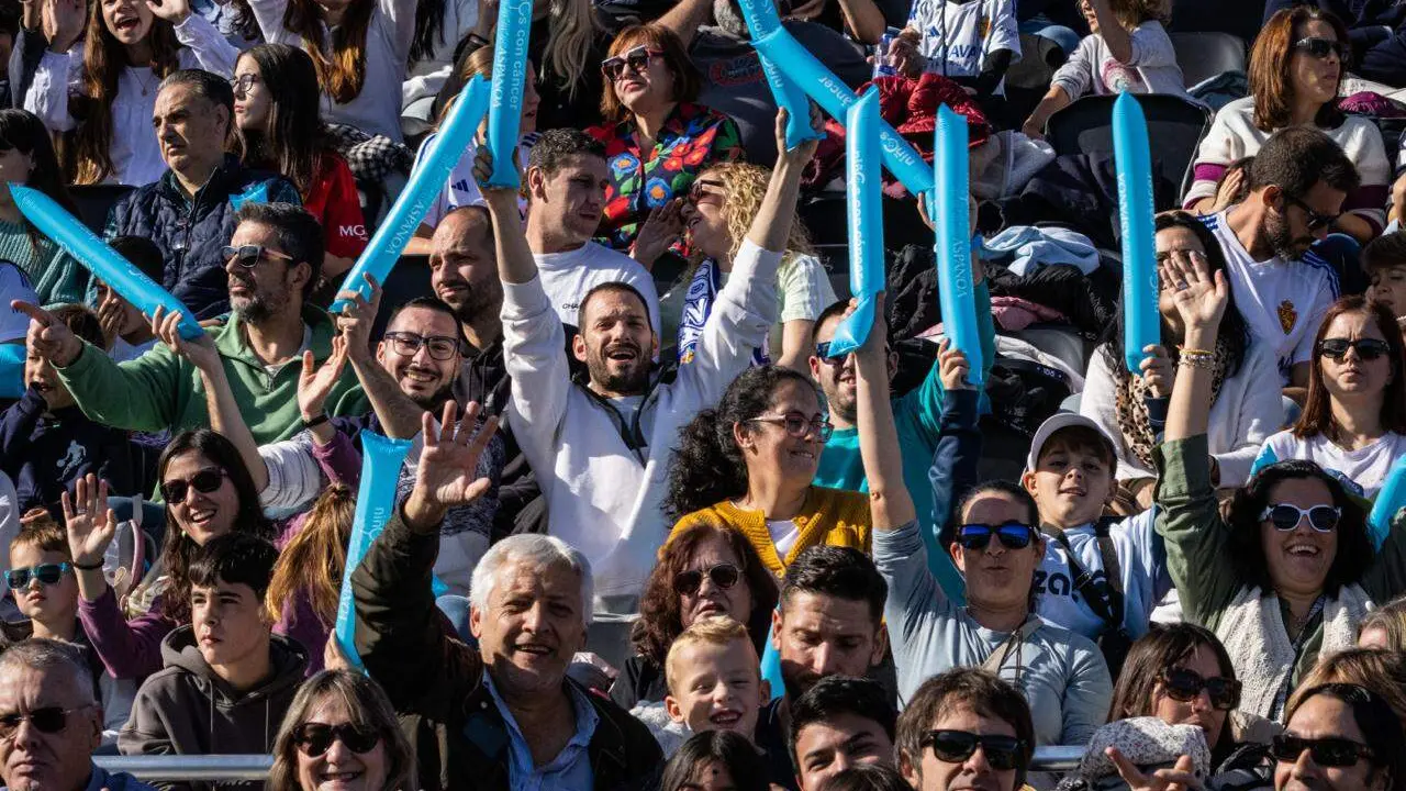 Partido solidario de Aspanoa, entre los veteranos de Real Zaragoza y Villareal Cf