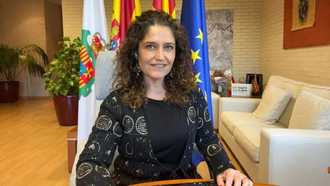 Elena Lacalle, alcaldesa de Cuarte de Huerva. / AYTO. CUARTE
