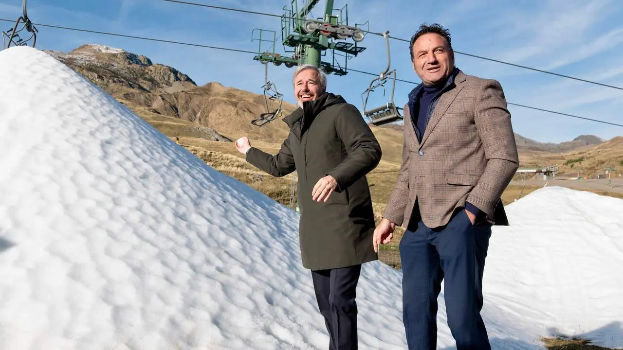 El presidente del Gobierno de Arag&oacute;n, Jorge Azc&oacute;n./ Fabi&aacute;n Sim&oacute;n
