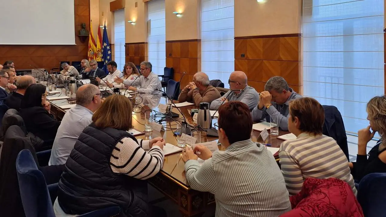 Reuni&oacute;n Adif Renfe l&iacute;nea Zaragoza-Guadalajara