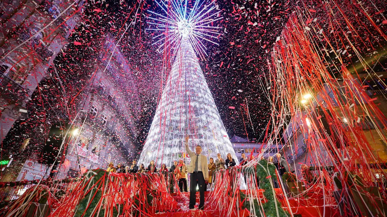 &iquest;Es para tanto la Navidad de Vigo? Todas las im&aacute;genes de su encendido de luces