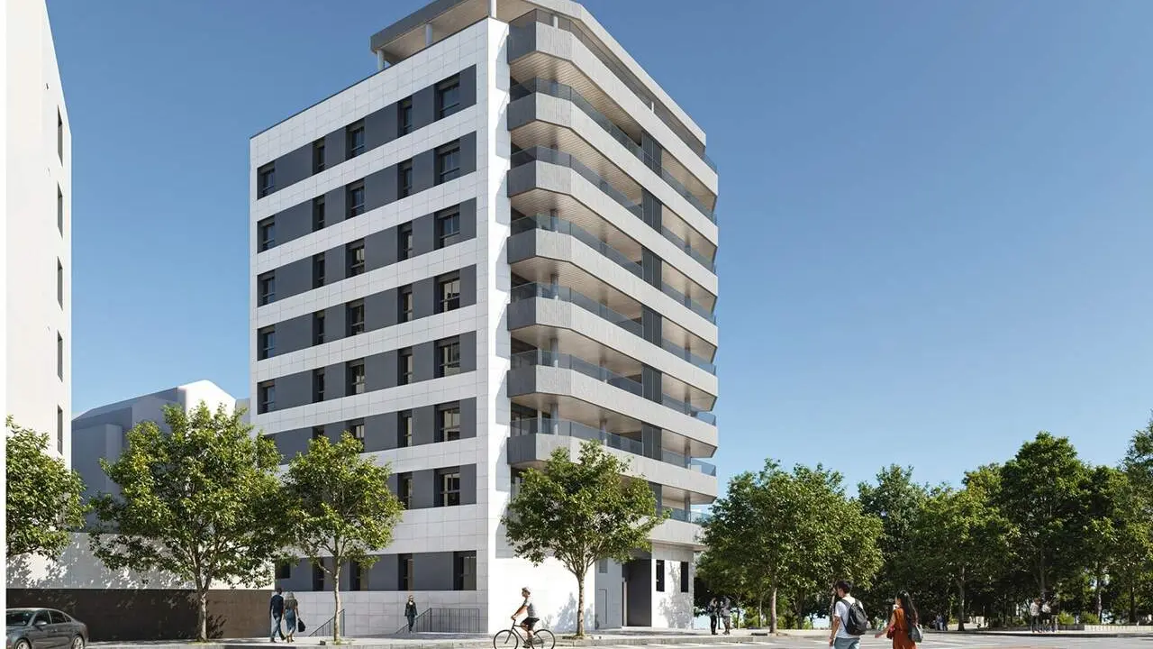 Edificio Fleta, obra nueva en una de las avenidas emblem&aacute;ticas de Zaragoza / Grupo Plaza 14