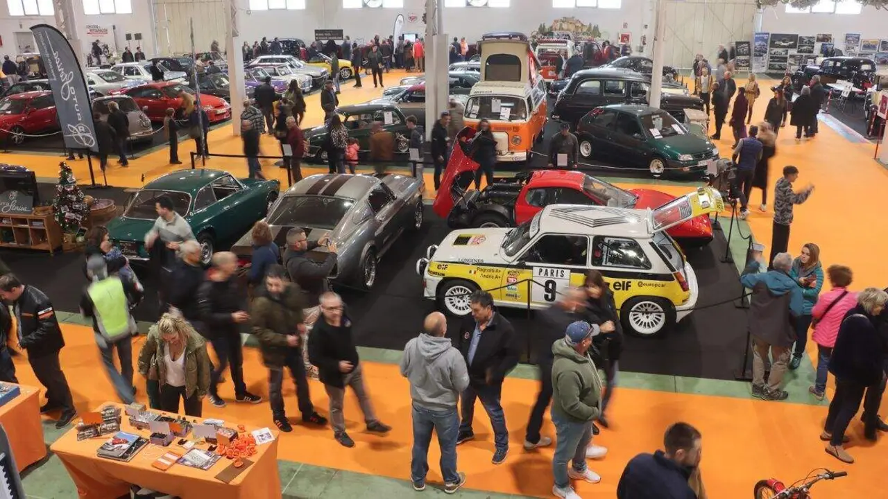 Imagen de archivo de la feria Autoclassic de Alcañiz. / AYTO. ALCAÑIZ