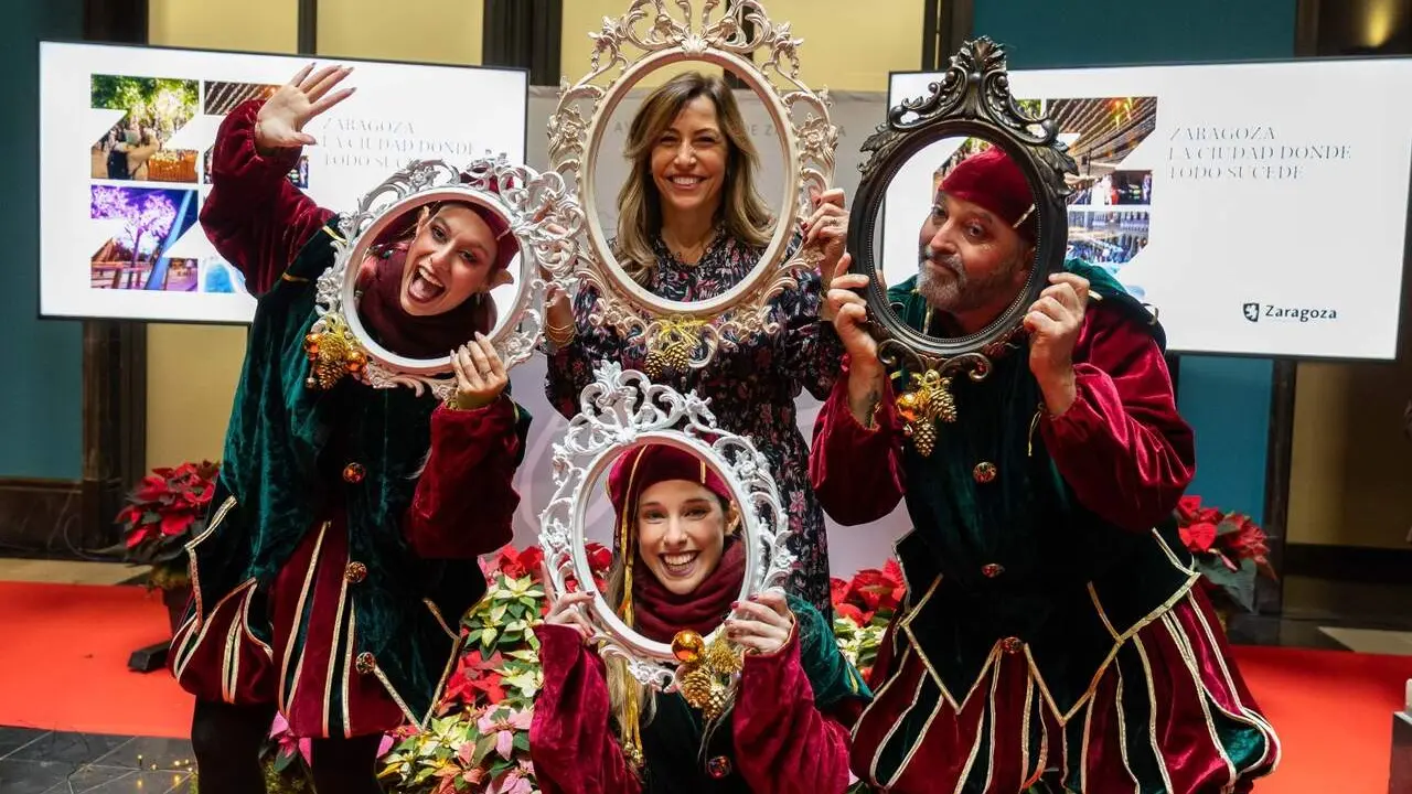 Presentaci&oacute;n de la Navidad de Zaragoza. /AZ