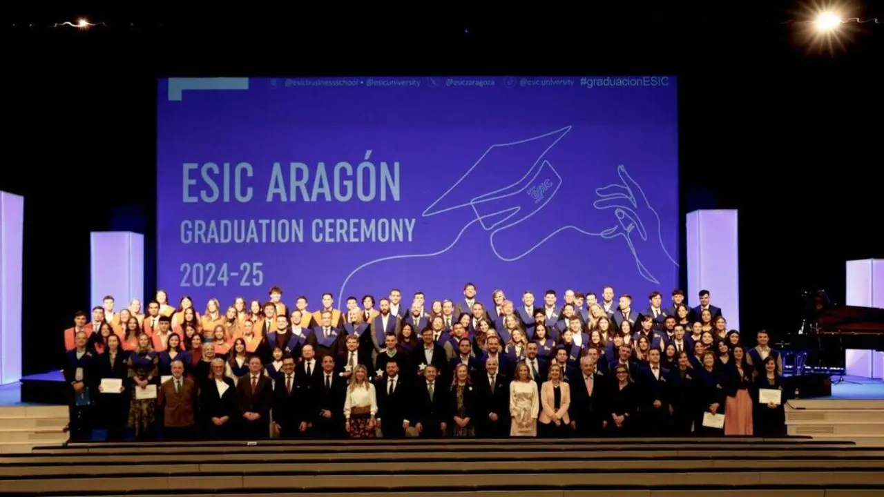 Ceremonia de graduaci&oacute;n de ESIC. / ESIC Arag&oacute;n