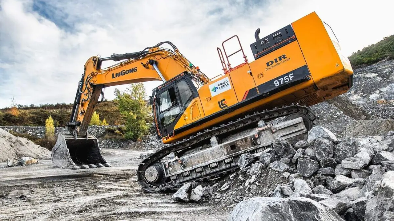 Excavadora LiuGong 975F ./ Grupo DIR