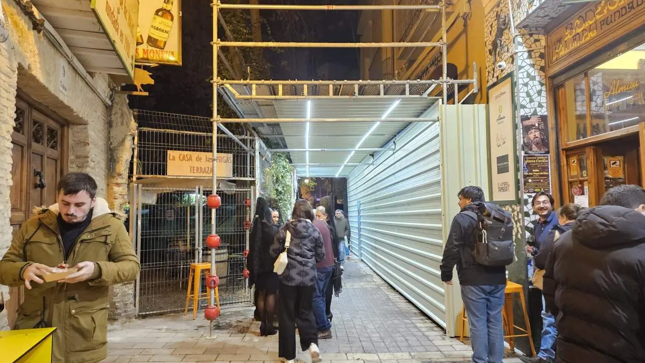 Tramo reabierto de la Calle Est&eacute;banes ,/ Ayuntamiento de Zaragoza